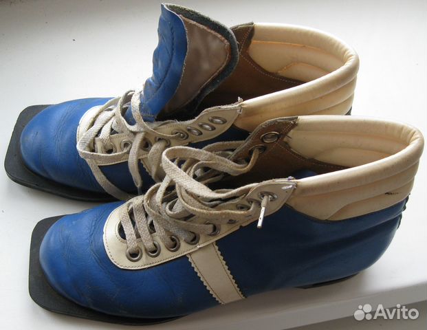 Лыжные ботинки botas, р-р 25.5, кожа, неутеплённые