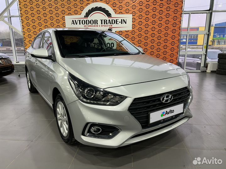 Hyundai Solaris 1.6 МТ, 2018, 57 153 км