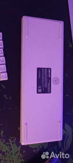 Механическая клавиатура 60 процентов белая