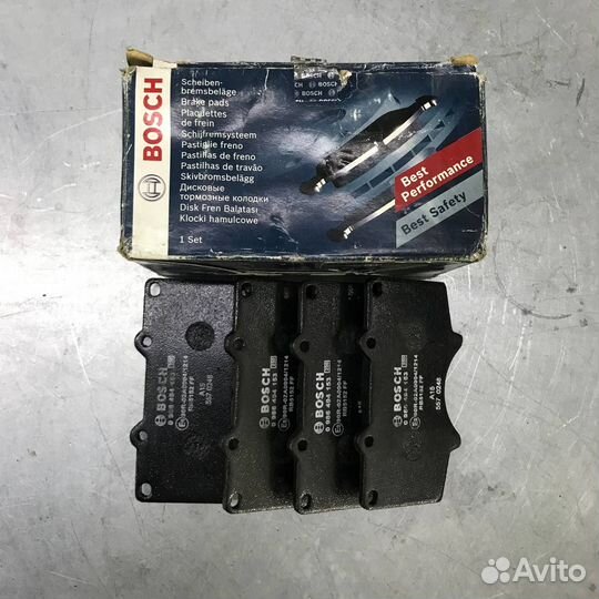 Колодки тормозные дисковые, комплект Toyota