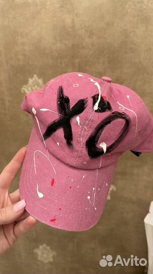 Кепка женская розовая