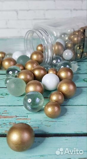 Декоративные стеклянные шарики