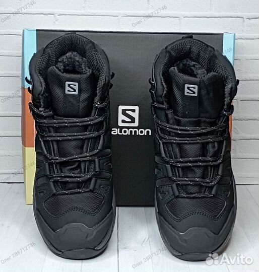 Ботинки Salomon Gore-tex мех