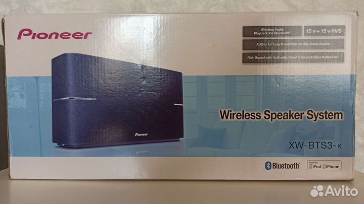 Pioneer блютуз колонка бу