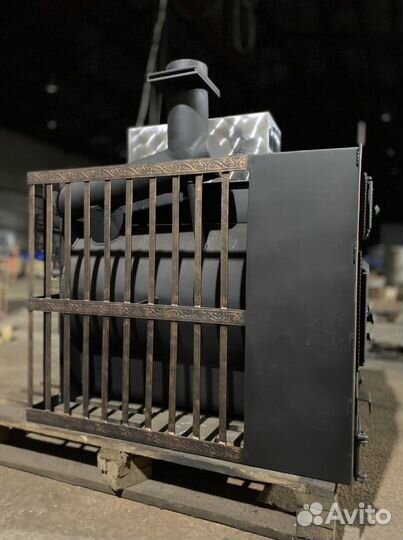 Печь для бани на 3 помещение