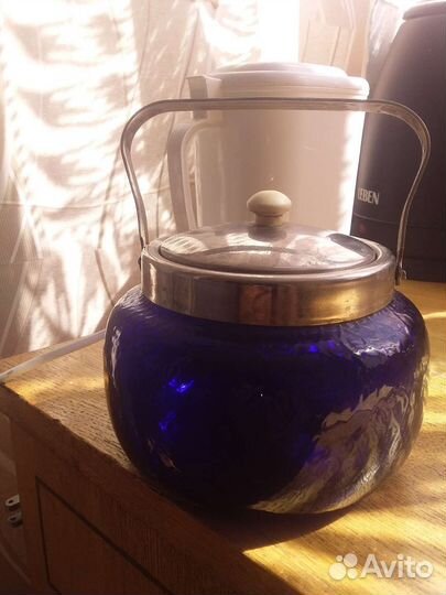 Сахарница стекло СССР