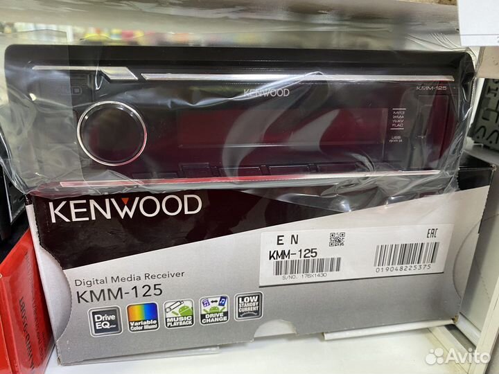 Автопроигрыватель KMM-125 Kenwood