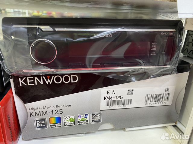 Автопроигрыватель KMM-125 Kenwood