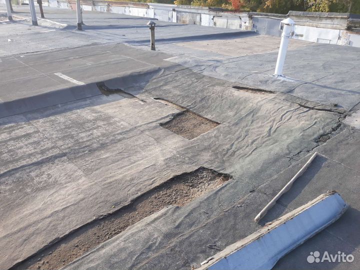 Ремонт кровли гаражей