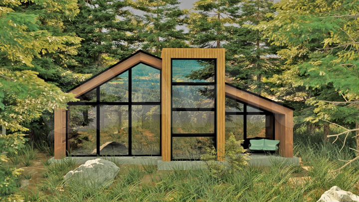 Коттедж 100 м² на участке 6 сот.