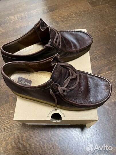 Мужские ботинки clarks walabee