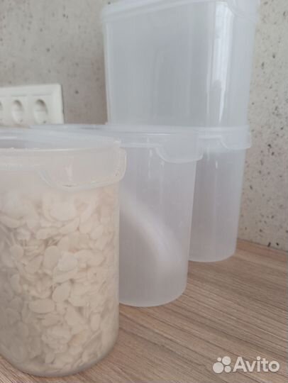 Контейнер пластиковый IKEA 4 шт