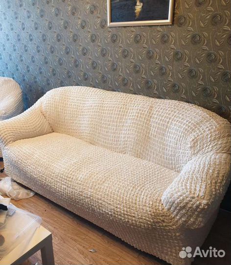 Чехлы на диван и 2 кресла, комплекты