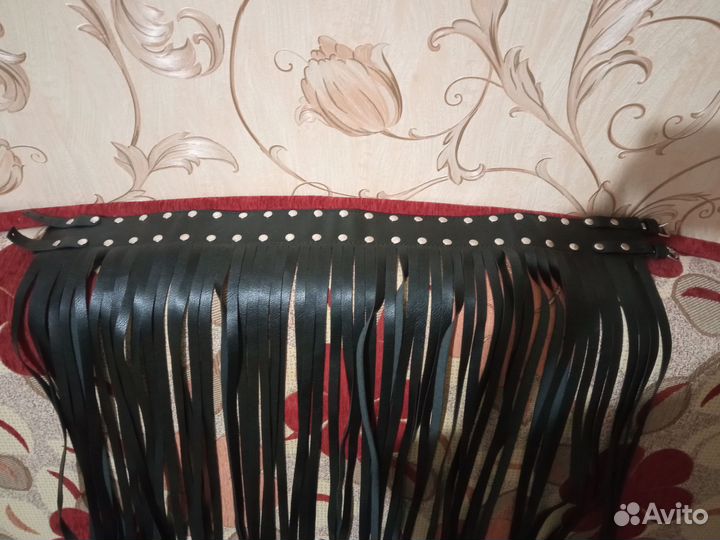 Пояс с бахромой