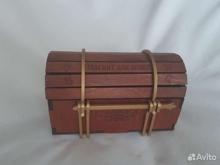 Шкатулка купюрница Сундучок