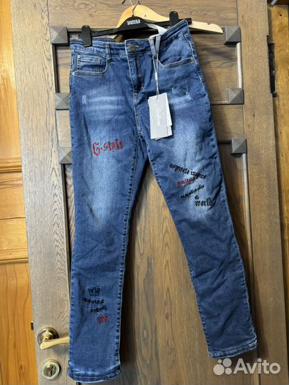 Джинсы на девочку на рост 164