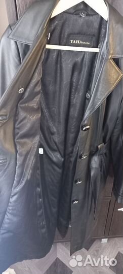 Плащ, куртка, пальто кожаное