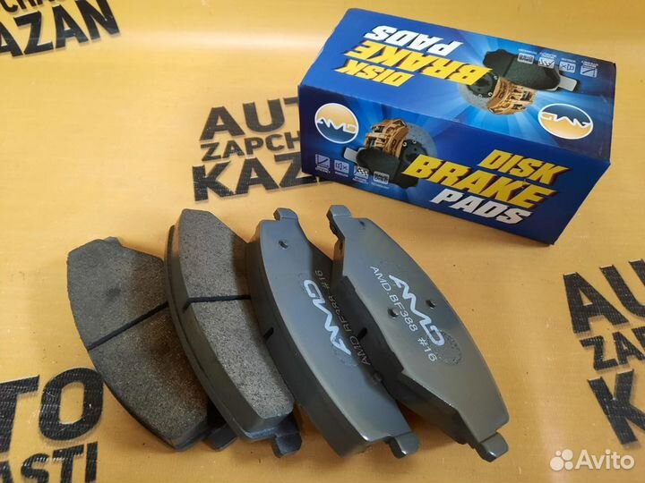 Передние колодки VW Polo / Fabia / Rapid