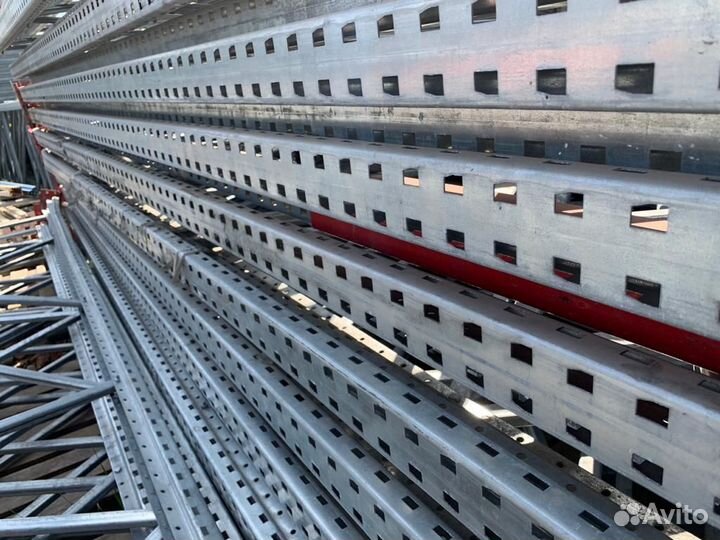 Стеллажи металлические паллетные бу для склада
