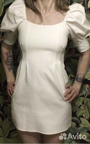 Платье летнее Zara белое