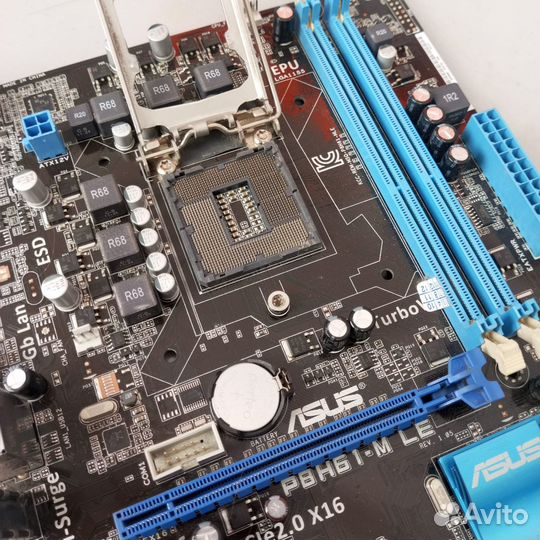 Материнская плата asus P8H61-M LE