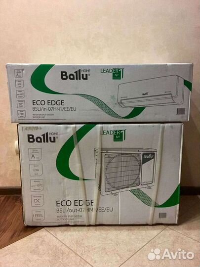 Сплит-система (инвертор) Ballu из Швеции до 35м²