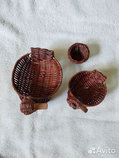Плетёные корзинки-уточки