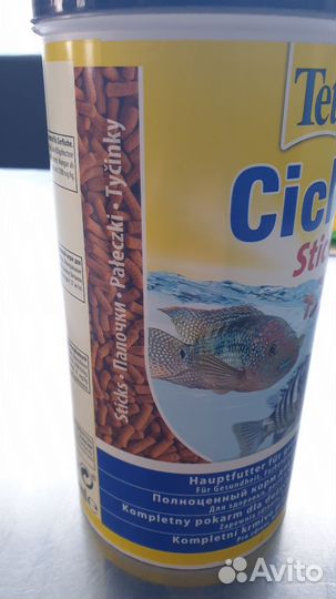 Корм для рыб Tetra Cichlid Sticks 1 л