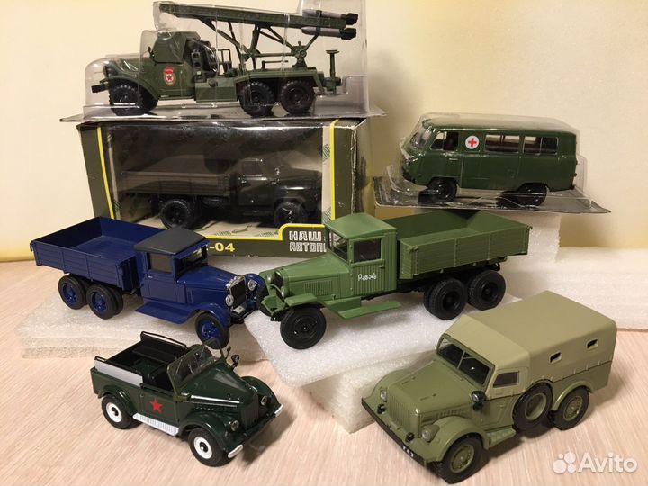 Армейский транспорт 1:43