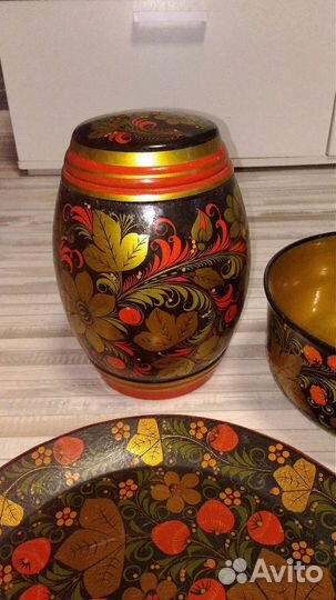 Хохлома Семеновская времен СССР