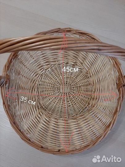 Корзина плетеная
