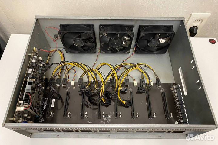 Корпусы для майнинг фермы на 8 карт