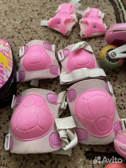 Роликовые коньки и экипировка 34-37рр