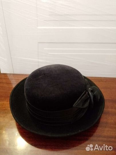 Шляпа фетровая женская