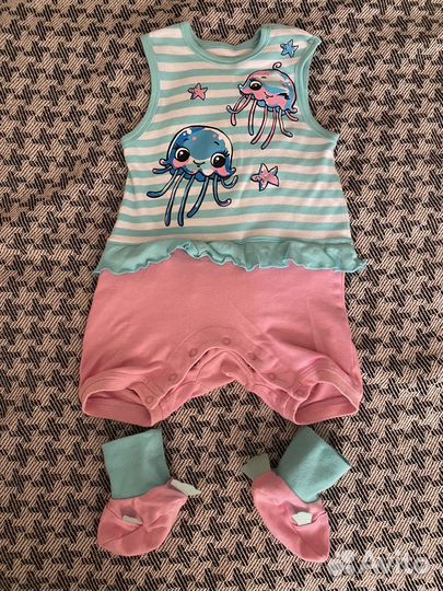 Вещи для девочки 74 боди штанишки комбезы