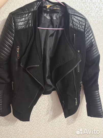 Кожаная куртка кожанка
