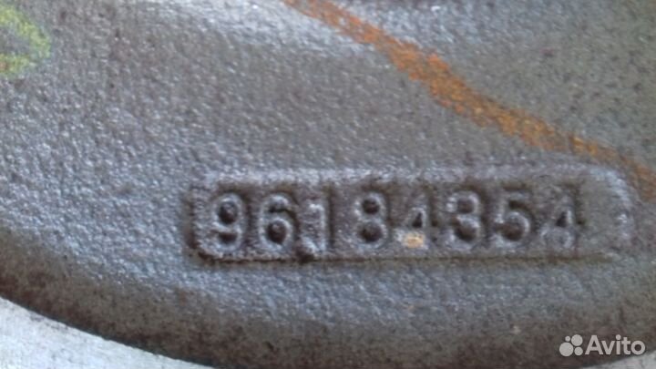 Шевроле Авео Т250 маховик (F14D4)