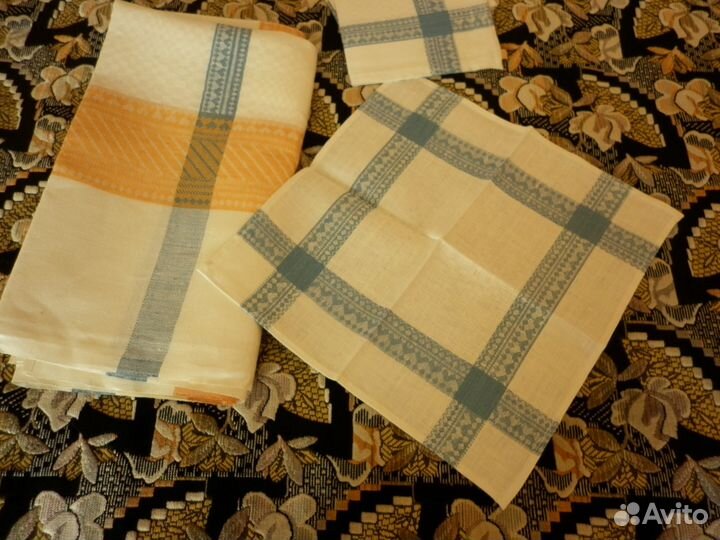 Новая скатерть с салфетками, СССР