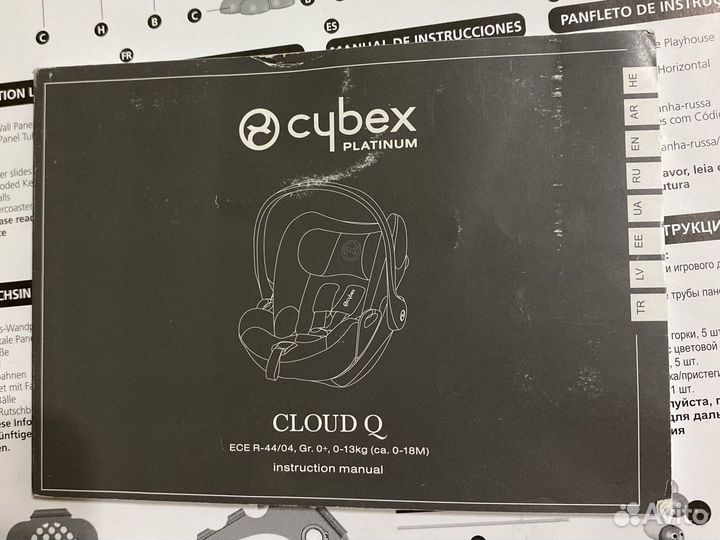 Инструкция Cybex Cloud Q Motorola Yookidoo