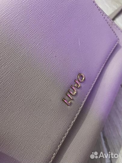 Пыльно-розовая сумка Liu Jo