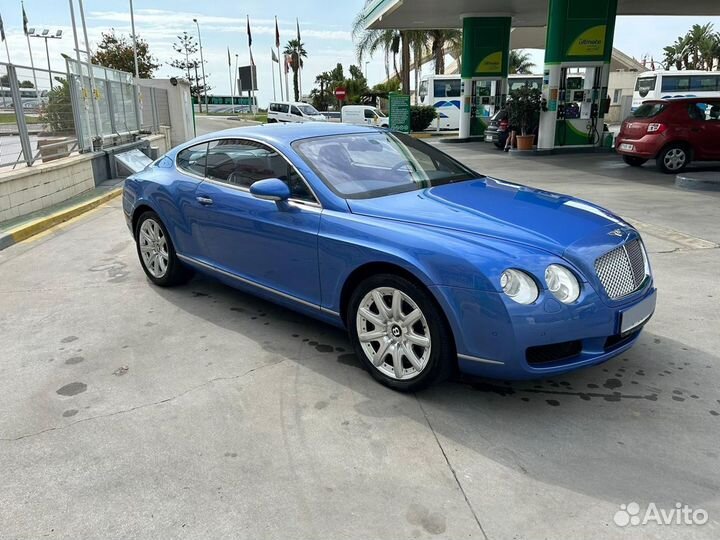 Bentley Continental GT 6.0 AT, 2006, 121 000 км