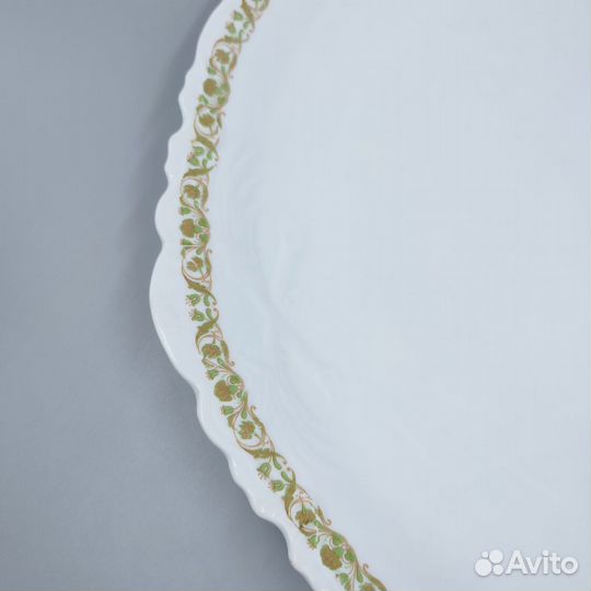 Блюдо кузнецов фарфор