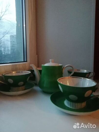 Чайный набор фарфор СССР