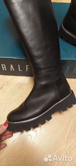 Сапоги демисезонные кожаные Ralf Ringer