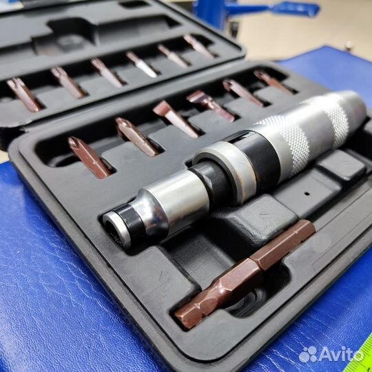 Ударная отвертка 17 предметов RockForce RF-5171