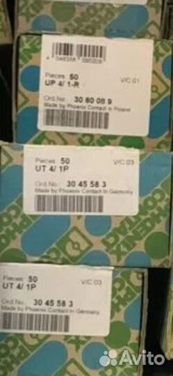 Клемма phoenix contact UT 4/1P 3045583