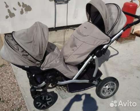 Коляска для двойни bebetto 42