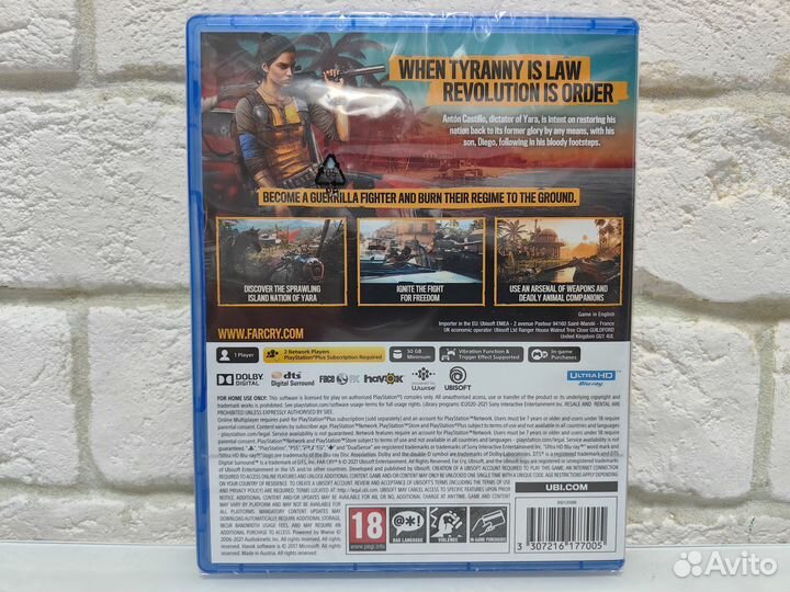 Far Cry 6 PS5 новый диск