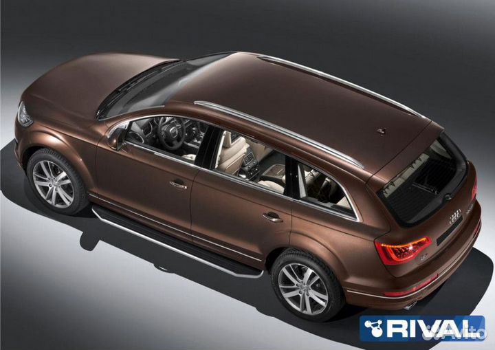 Пороги-подножки Volkswagen Touareg 2010-2018 Premi