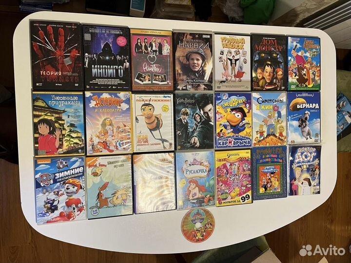 Dvd двд диски мультфильмы и фильмы для детей